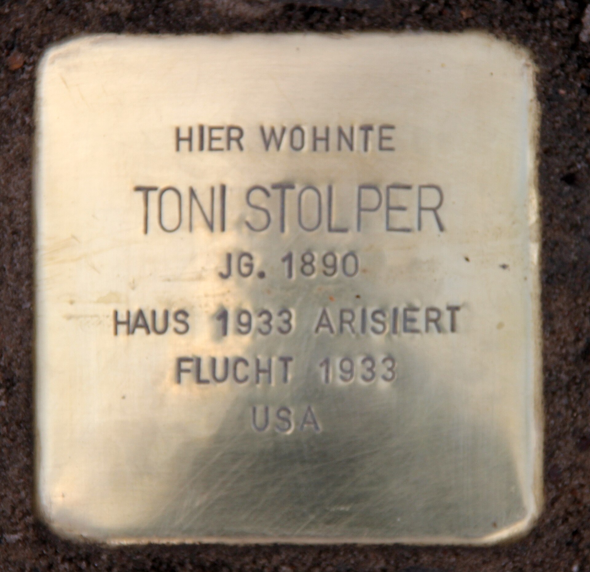 Imagem de referência relacionada a Toni Stolper, item descrito como registro de referência sobre Toni Stolper, organizado a partir de dados estruturados abertos