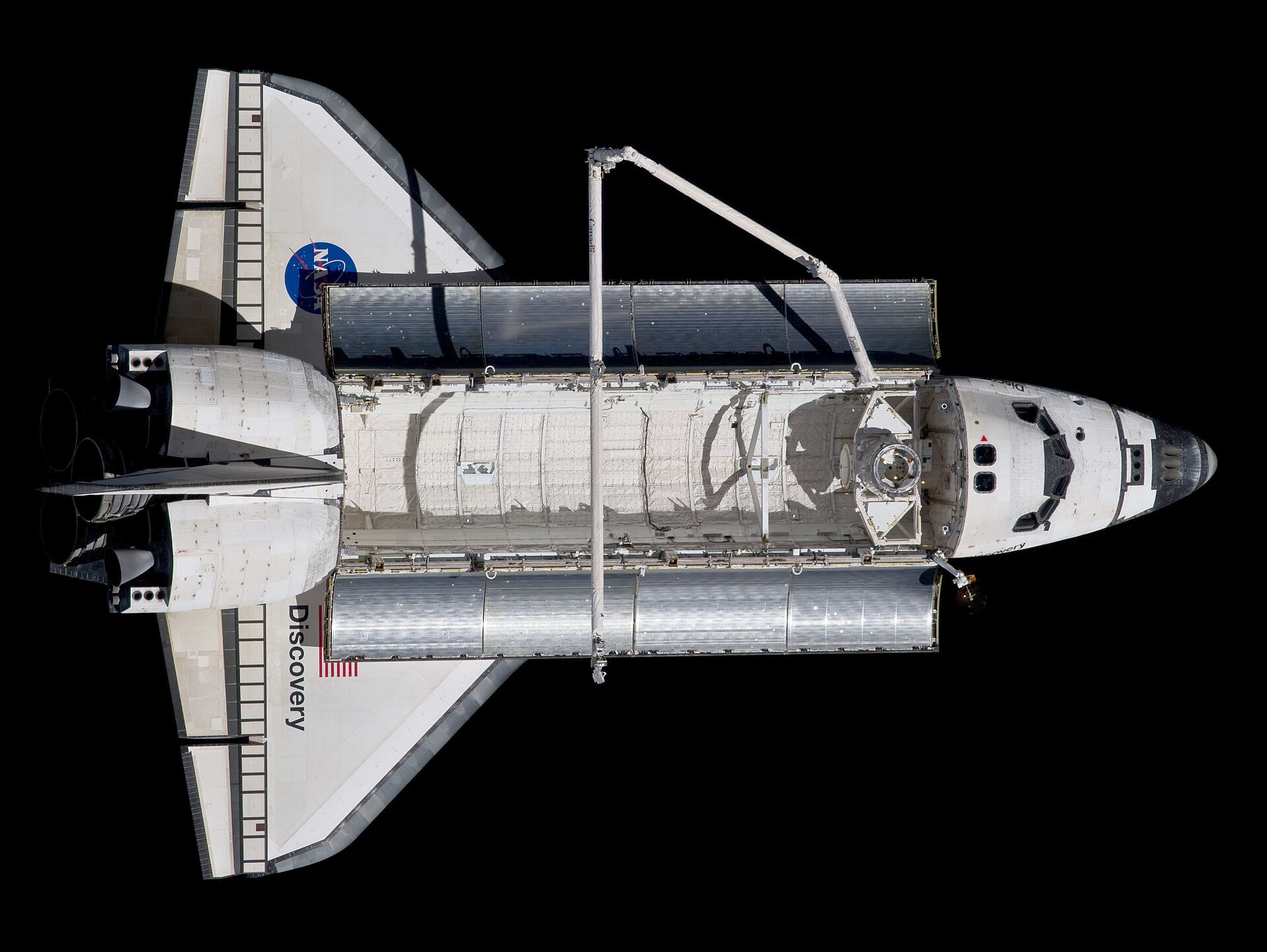 Imagem de referência de Discovery, descrito nos dados abertos como ônibus espacial