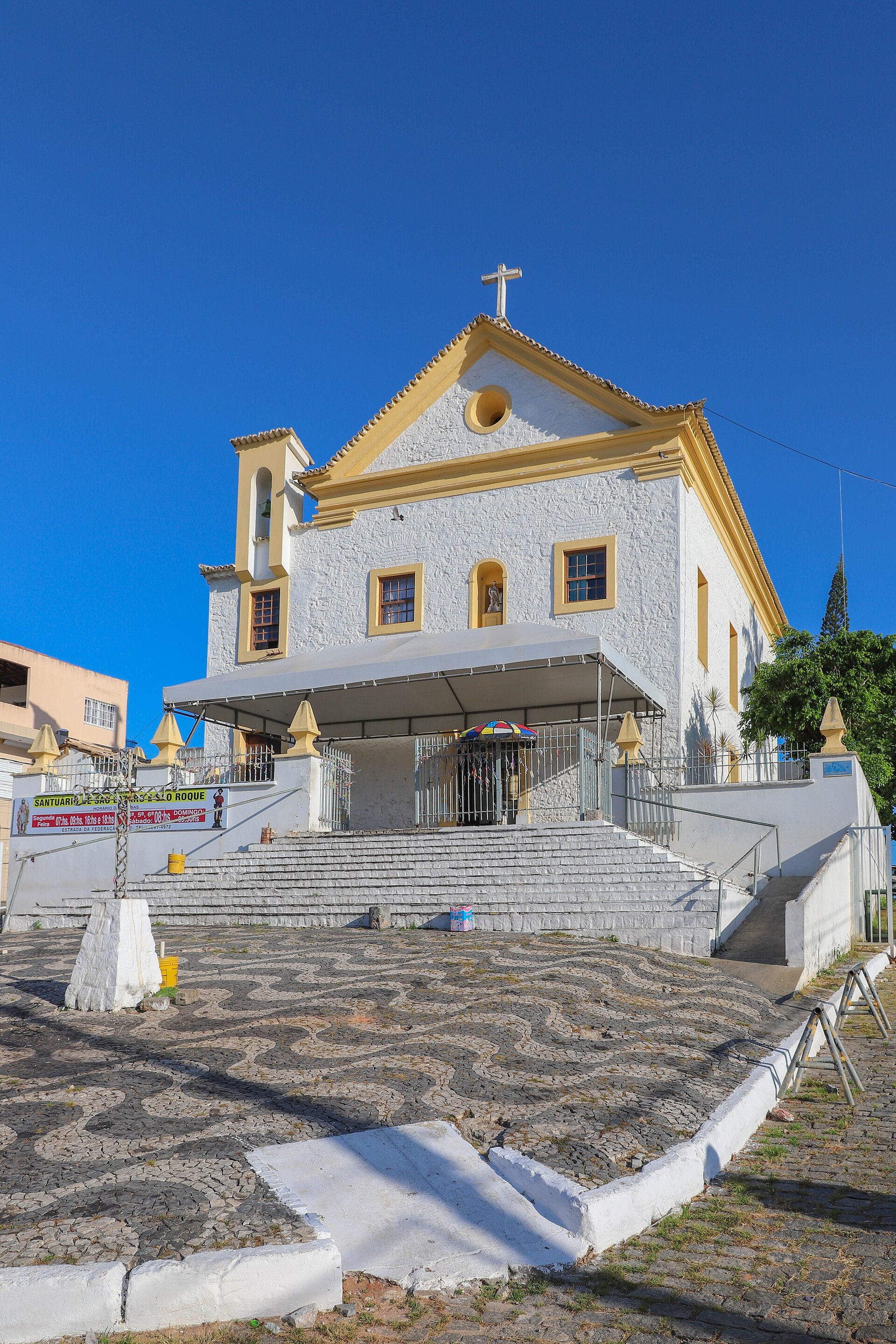Imagem de referência de Igreja de São Lázaro e São Roque, descrito nos dados abertos como igreja em Salvador, Bahia