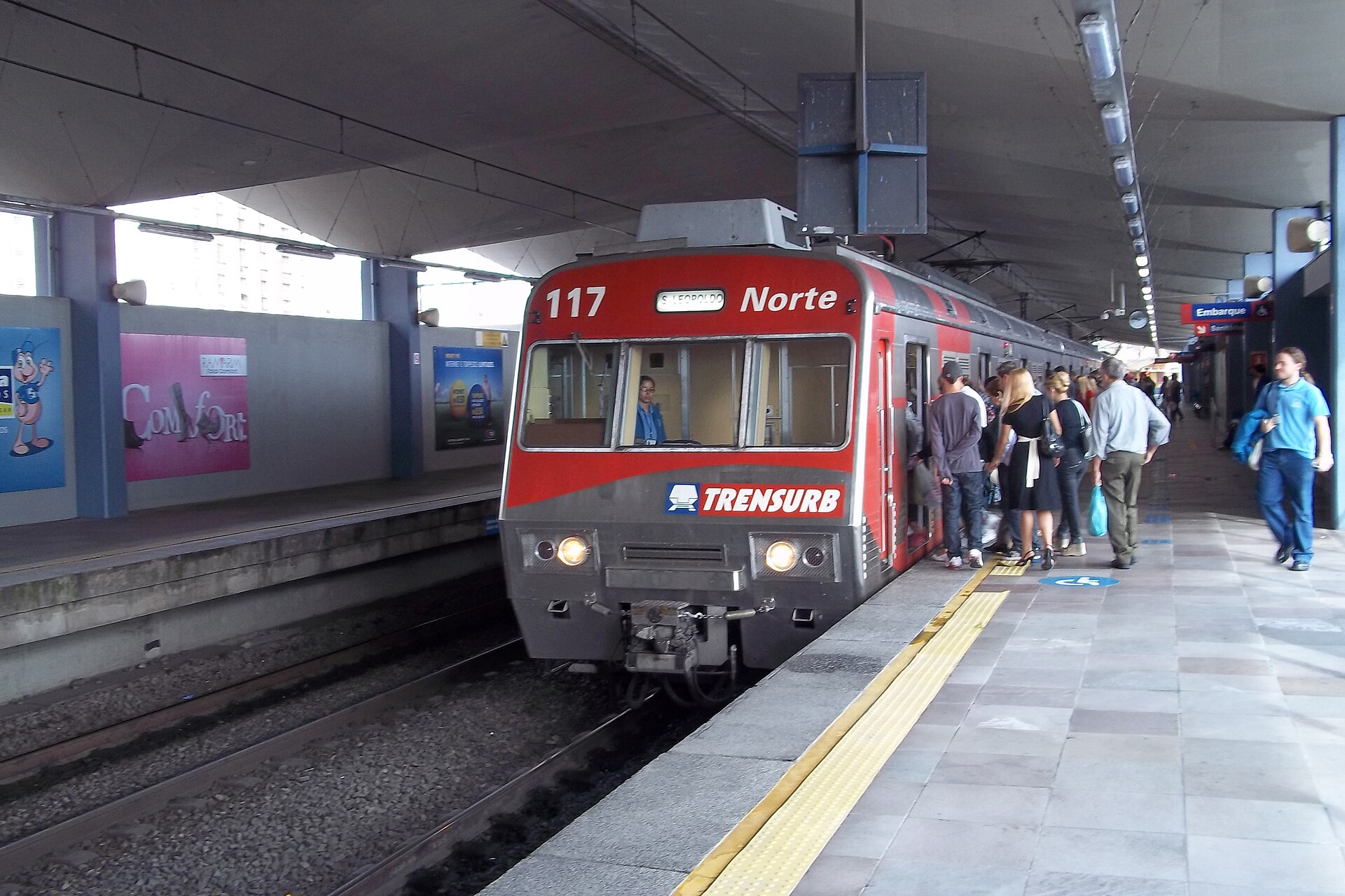 Imagem de referência de Estação Mercado, descrito nos dados abertos como estação do metrô de Porto Alegre