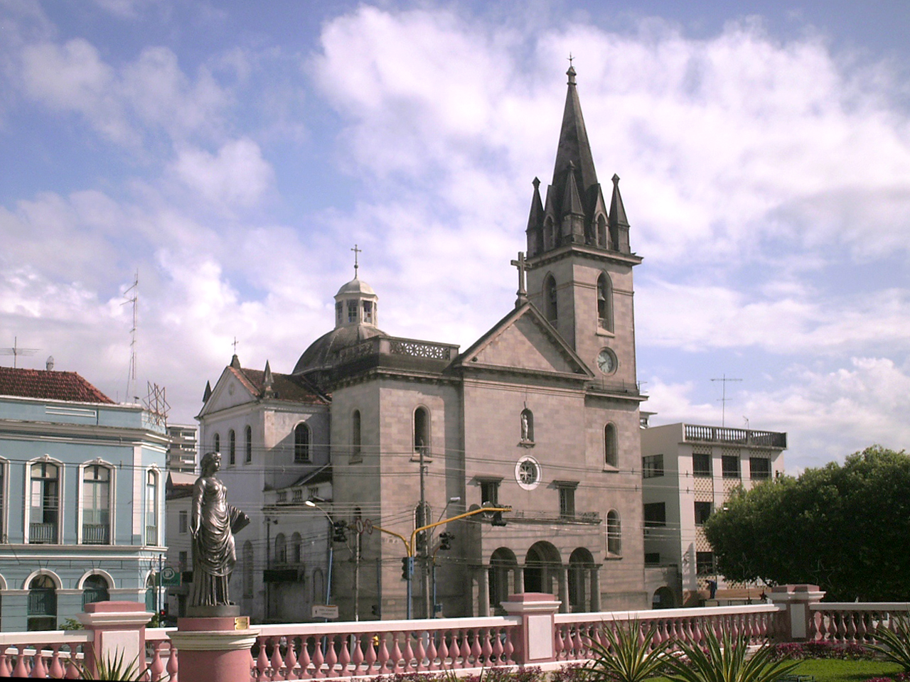 Imagem de referência de Igreja de São Sebastião, descrito nos dados abertos como igreja brasileira em Manaus, Amazonas