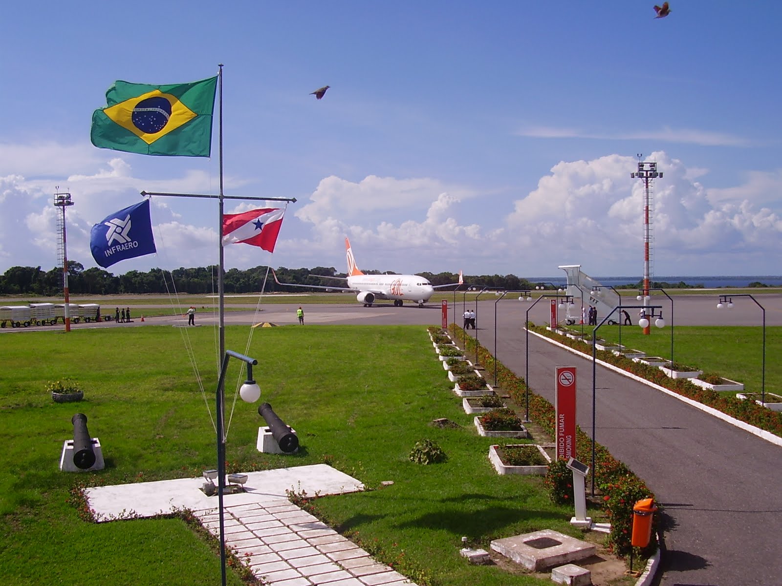Imagem de referência de Aeroporto Internacional de Santarém, descrito nos dados abertos como aeroporto Internacional