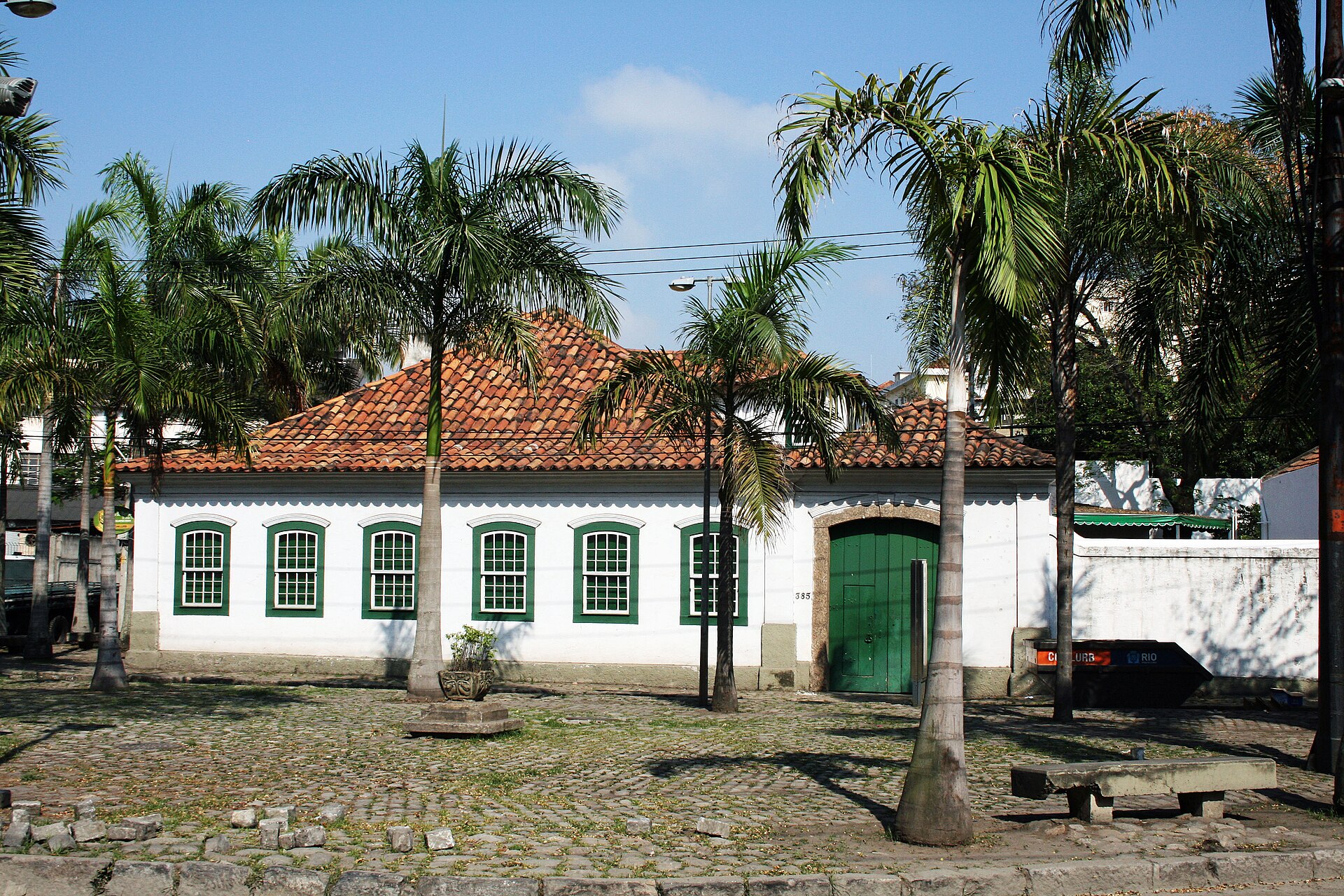 Imagem de referência relacionada a Casa de Banho de Dom João VI, item descrito como museu em Rio de Janeiro, Império Português