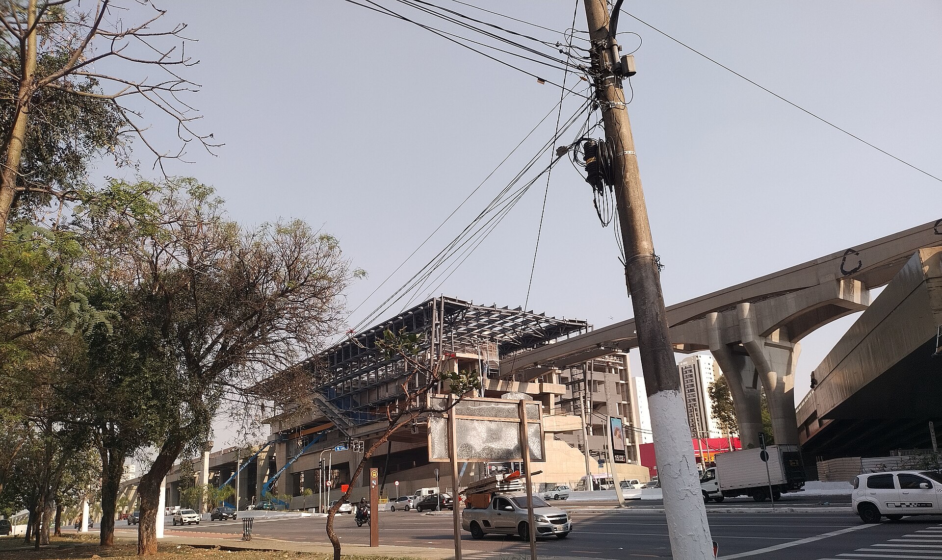 Imagem de referência de Estação Washington Luís, descrito nos dados abertos como futura estação de monotrilho da Linha 17 – Ouro de São Paulo