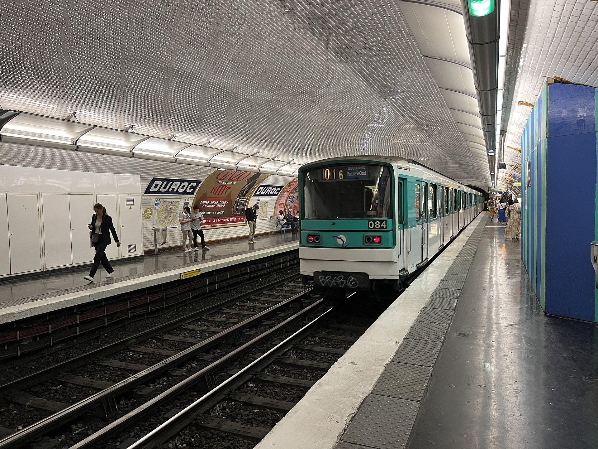 Imagem de referência de Duroc, descrito nos dados abertos como estação do Metropolitano de Paris