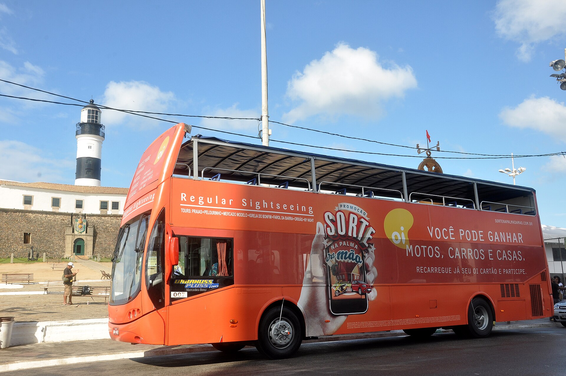 Imagem de referência de Largo do Farol da Barra, descrito nos dados abertos como logradouro público em Salvador, município capital do estado brasileiro da Bahia