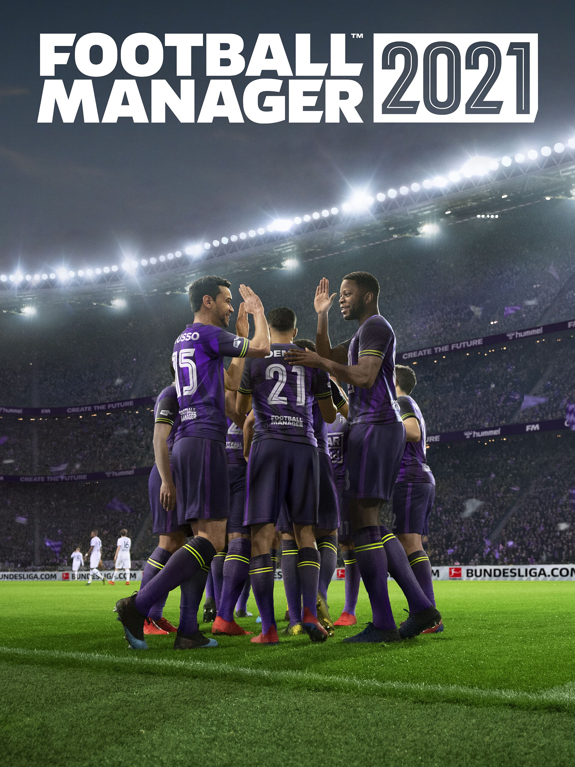 Imagem de referência relacionada a Football Manager 2021, item descrito como jogo eletrônico de 2020