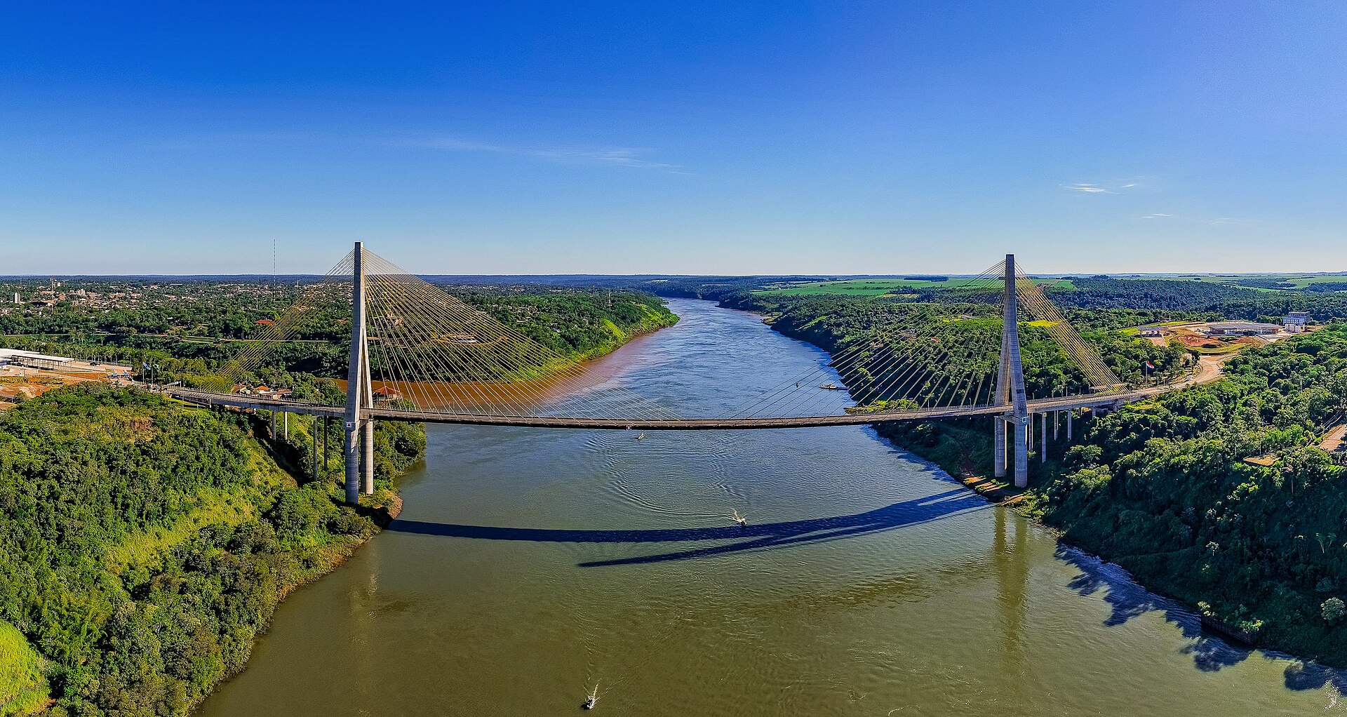 Imagem de referência de Ponte Internacional da Integração, descrito nos dados abertos como ponte internacional entre Brasil e Paraguai
