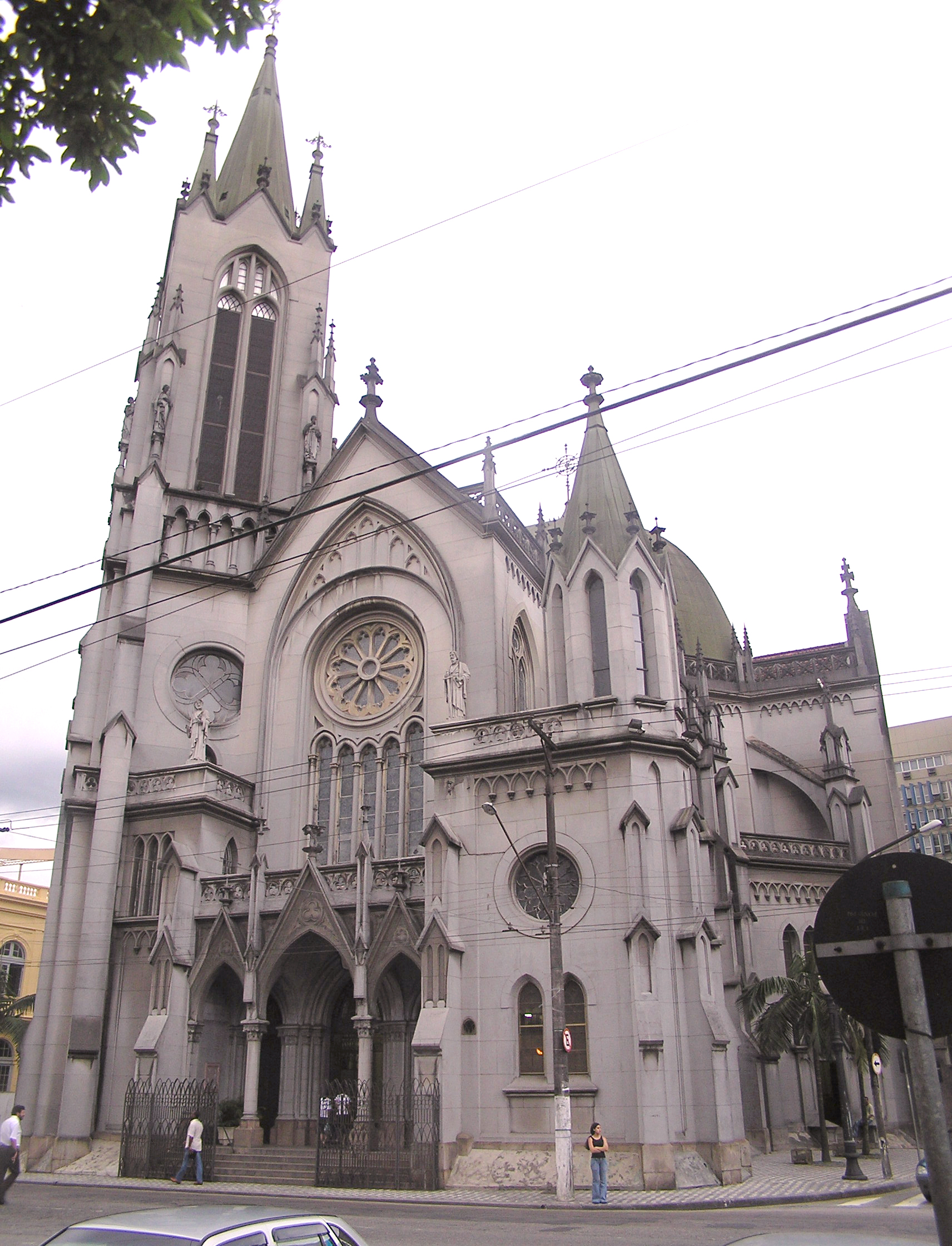 Imagem de referência de Catedral de Santos, descrito nos dados abertos como igreja em Santos, Brasil
