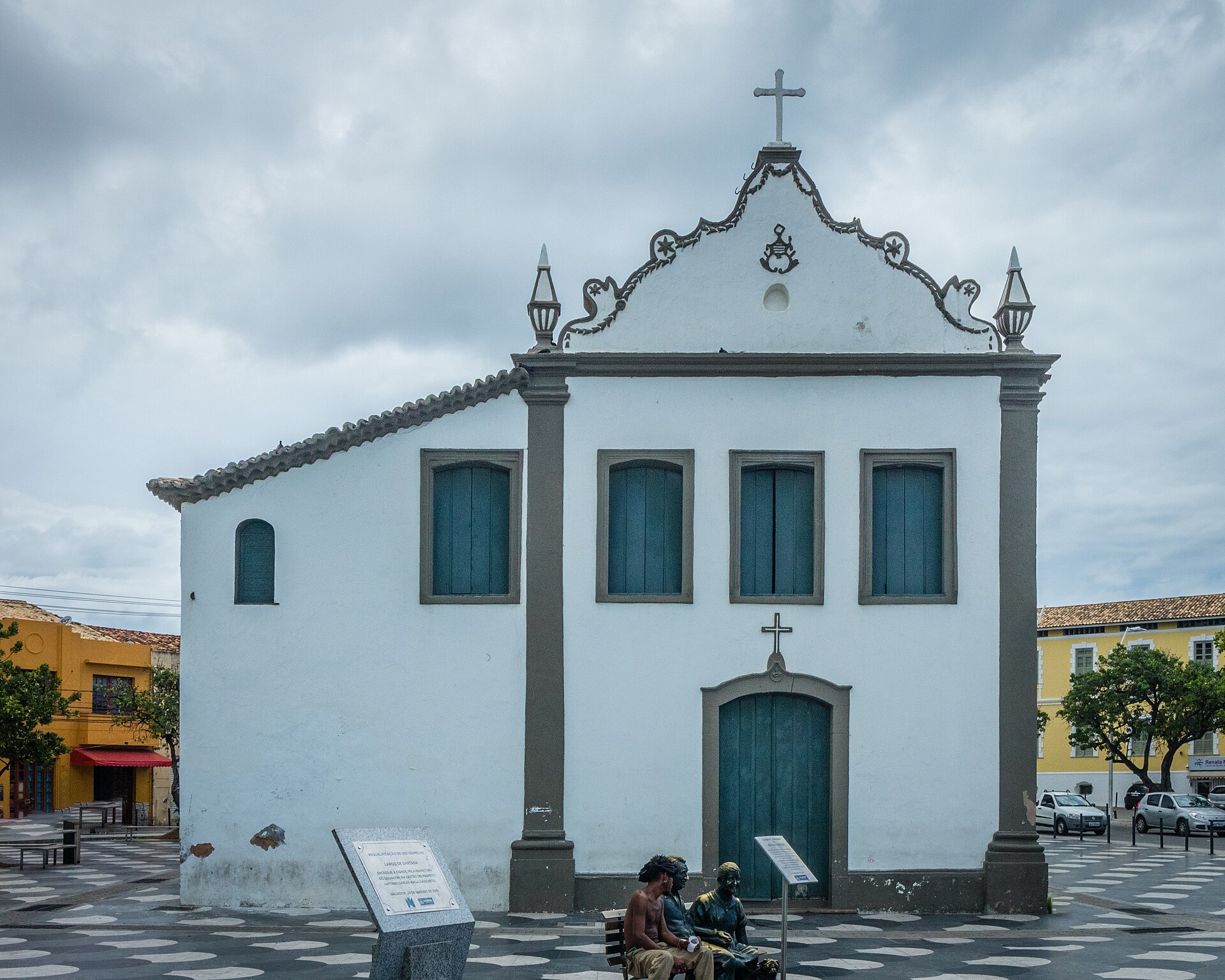 Imagem de referência de Igreja de Santana, descrito nos dados abertos como templo católico em Salvador, Bahia, Brasil
