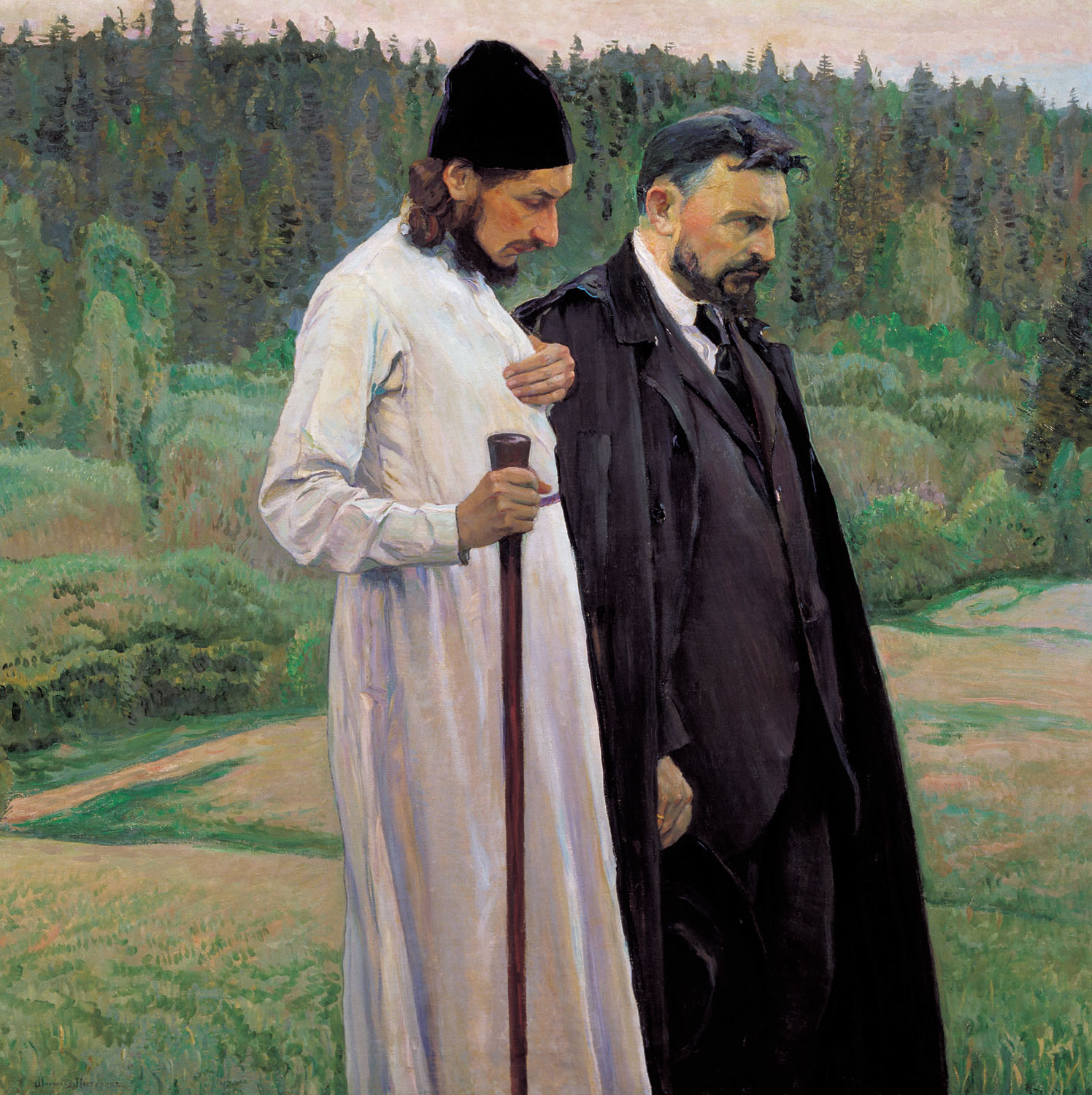 Imagem de referência de Sergei Bulgakov, descrito nos dados abertos como teólogo cristão, padre ortodoxo russo, filósofo e economista (1871–1944)