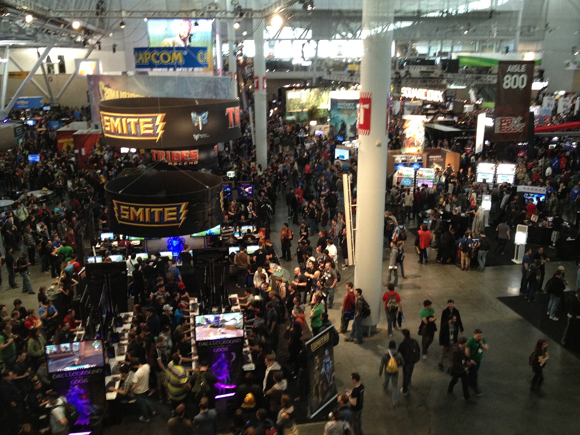 Imagem de referência de PAX, descrito nos dados abertos como festival de jogos