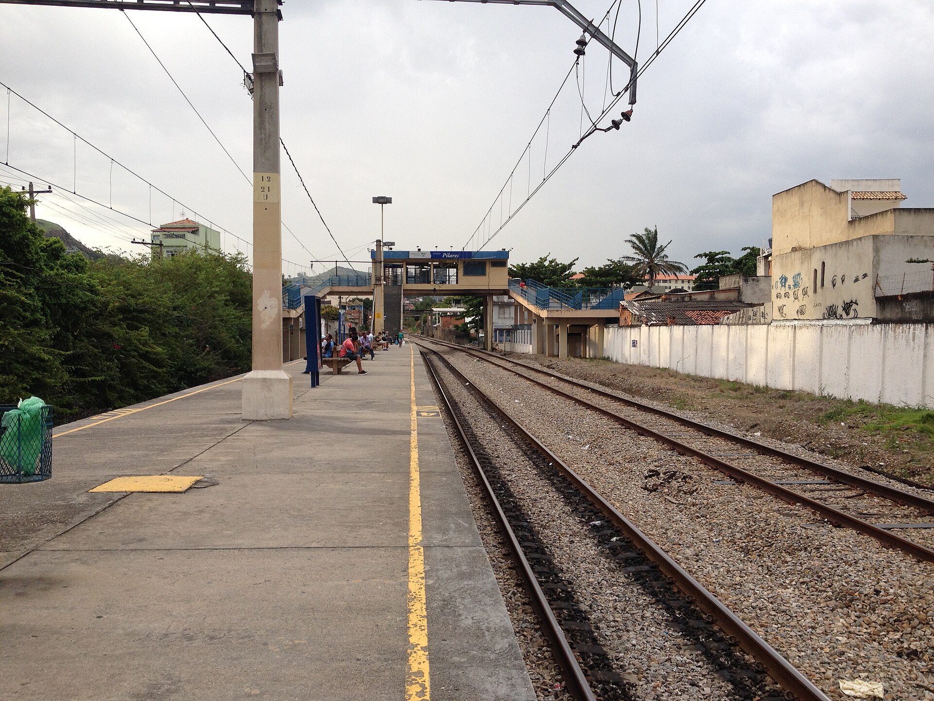 Imagem de referência de Estação Pilares, descrito nos dados abertos como estação da SuperVia, Rio de Janeiro, Brasil