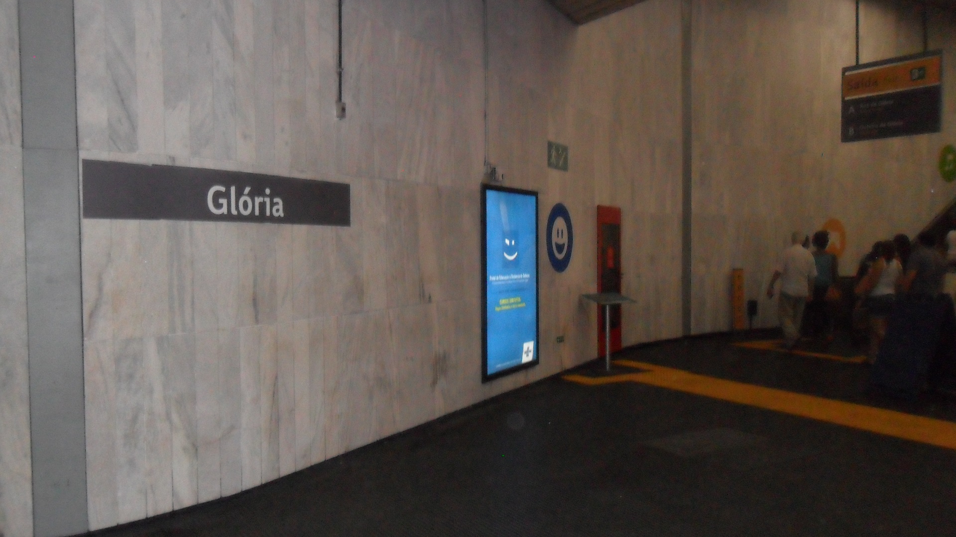Imagem de referência de Glória, descrito nos dados abertos como estação das Linhas 1 e 2 do Metrô do Rio de Janeiro