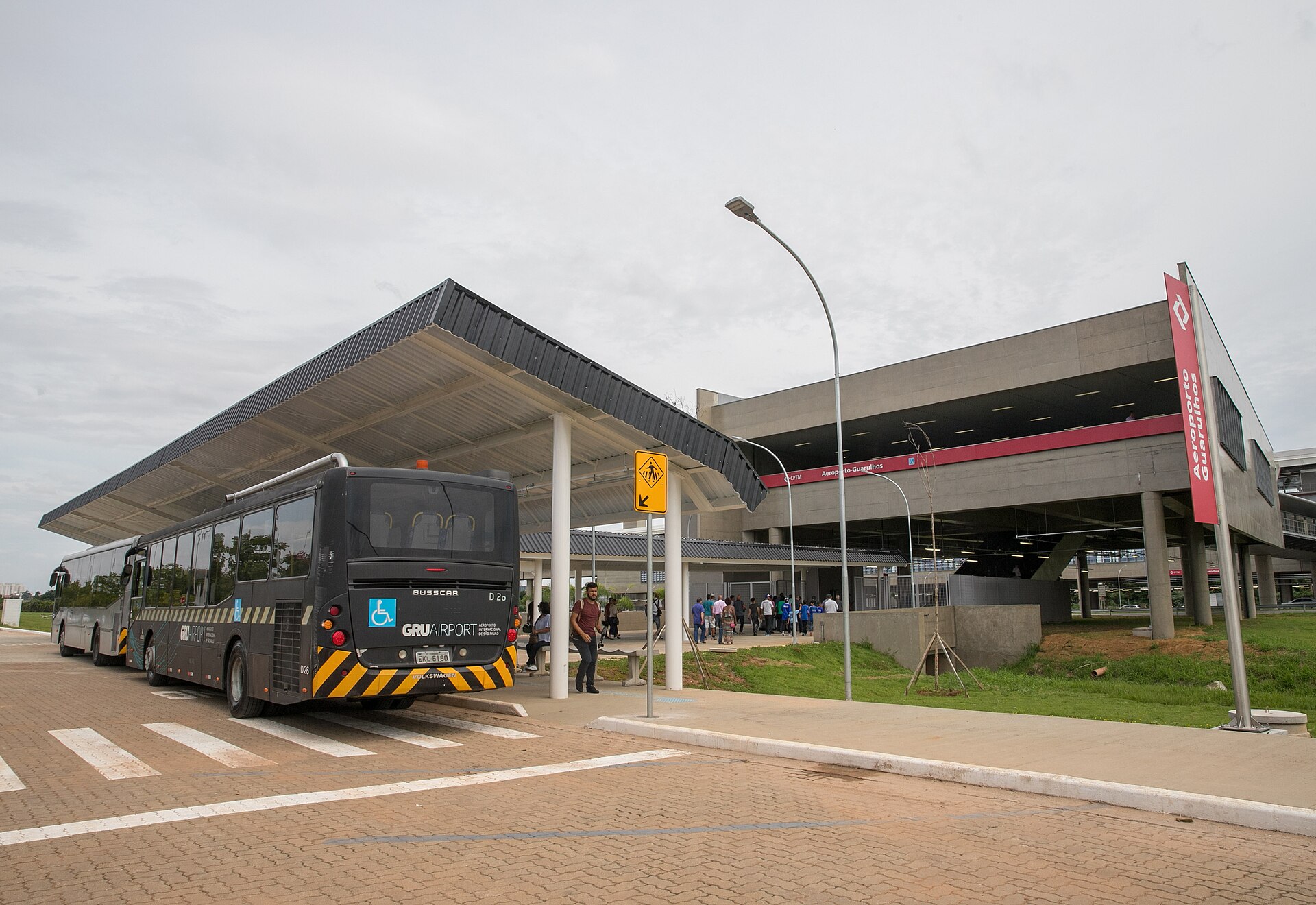 Imagem de referência de Estação Aeroporto–Guarulhos, descrito nos dados abertos como estação Ferroviária perto do Aeroporto Internacional de Guarulhos