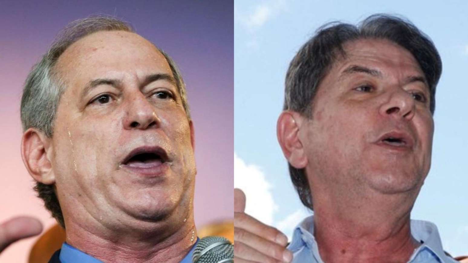 Ciro Gomes (PSDB) tem 68 anos, e Cid Gome (PSB) tem 63