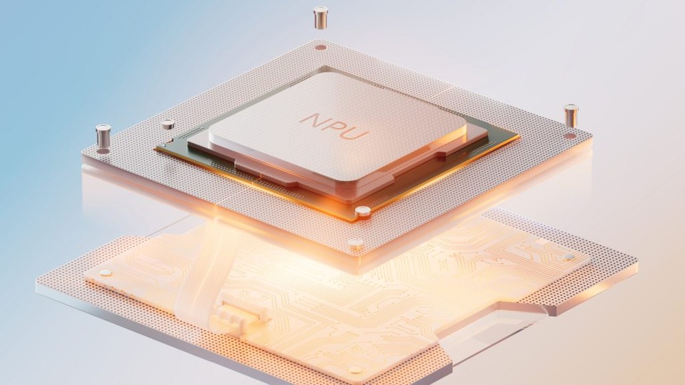 A NPU funciona como uma rede neural. Ela serve para processar as tarefas da IA no sistema do chip — Foto: Divulgação/Microsoft