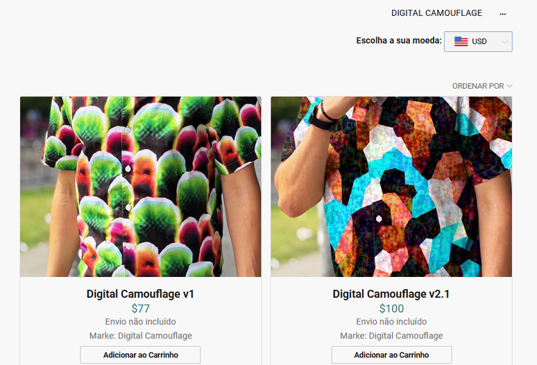 Designer cria camiseta que confunde câmeras de IA e promete camuflar identidade de quem a veste; saiba quanto custa