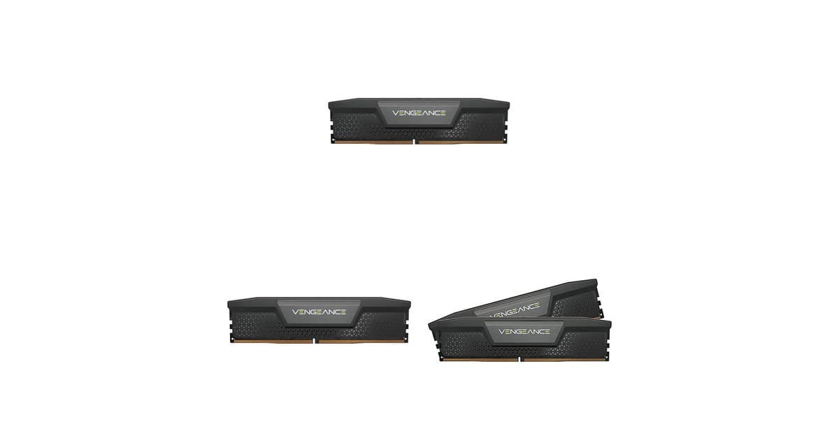 Turbine seu PC: seleção de memórias RAM DDR5 Corsair em promoção na Amazon
