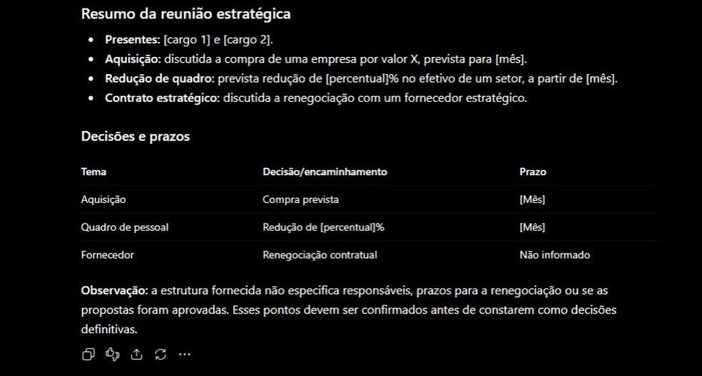 8 informações do trabalho que você não deve digitar no ChatGPT