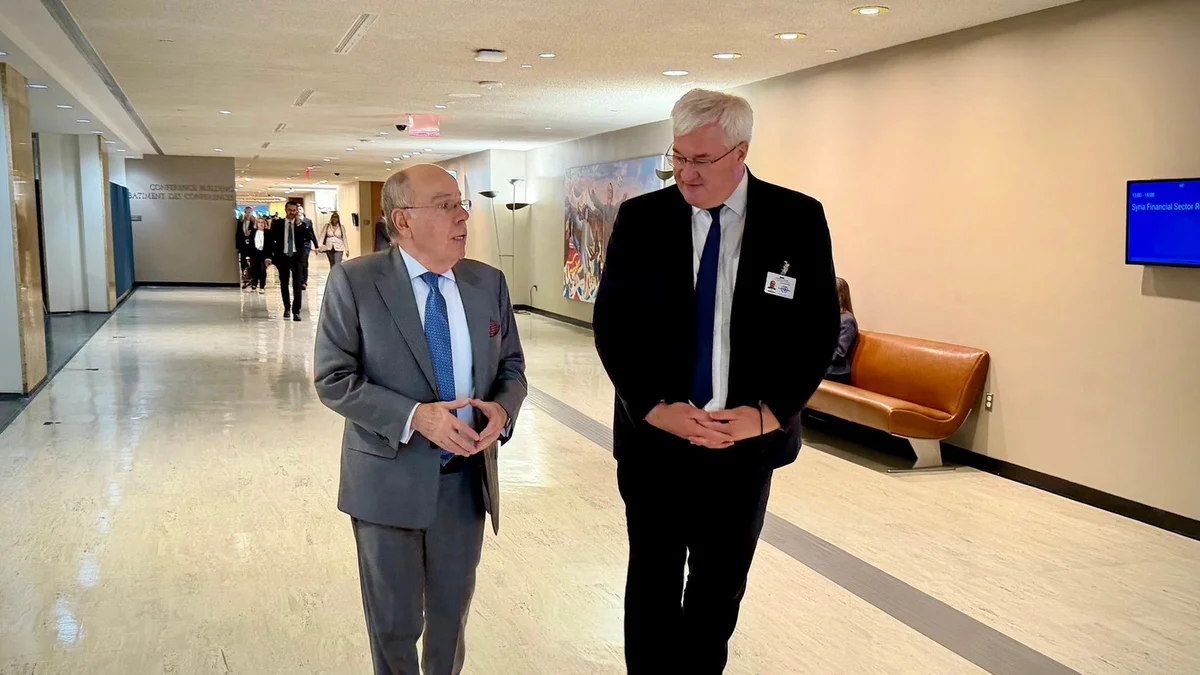 Mauro Vieira se encontra com chanceler da Ucrânia em Nova York