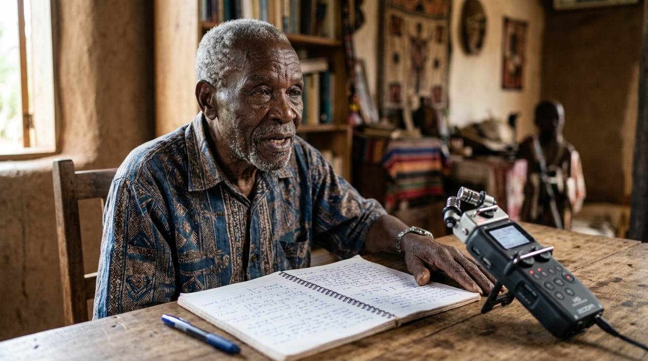 Provérbio africano que se repete há gerações: “Quando um velho morre, uma biblioteca inteira arde”, a frase sobre por que a geração que não pergunta nada aos avós perde algo que nenhum aplicativo devolve