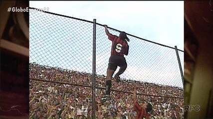 Baú do Esporte lembra vitória do Atlético-PR sobre o Palmeiras, em 1996
