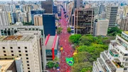 Manifestação de apoiadores de Lula no último domingo, na Avenida Paulista