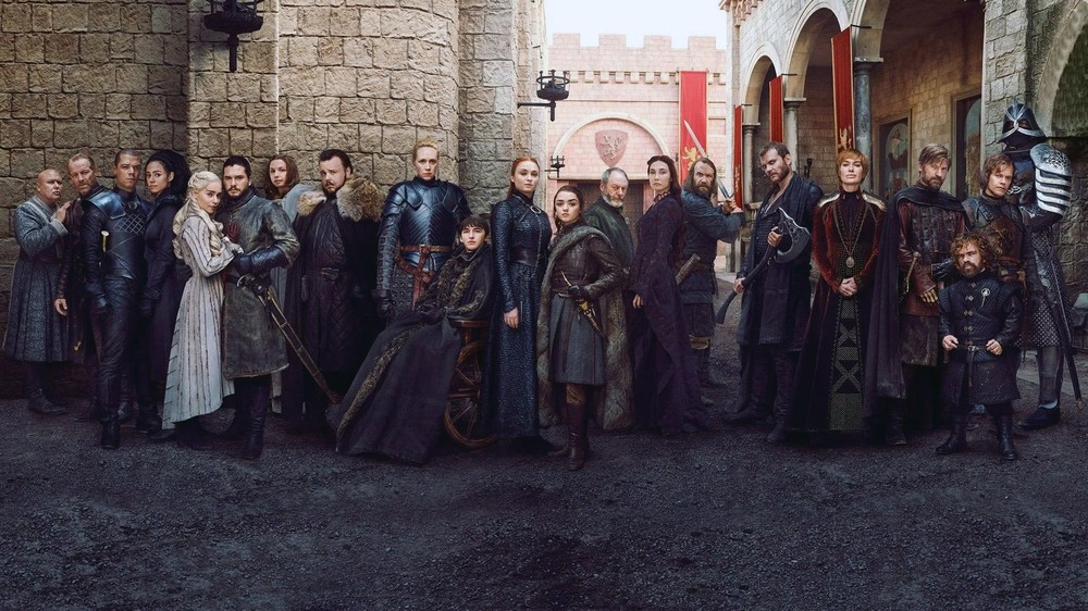 Game of Thrones contou com um vasto elenco de atores famosos na TV e no cinema — Foto: Reprodução/IMDb