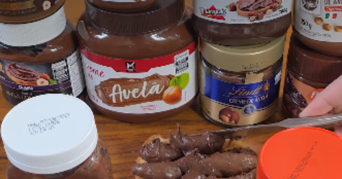 Nutella fora do top 3: as melhores (e piores) marcas de creme de avelã; segundo ranking