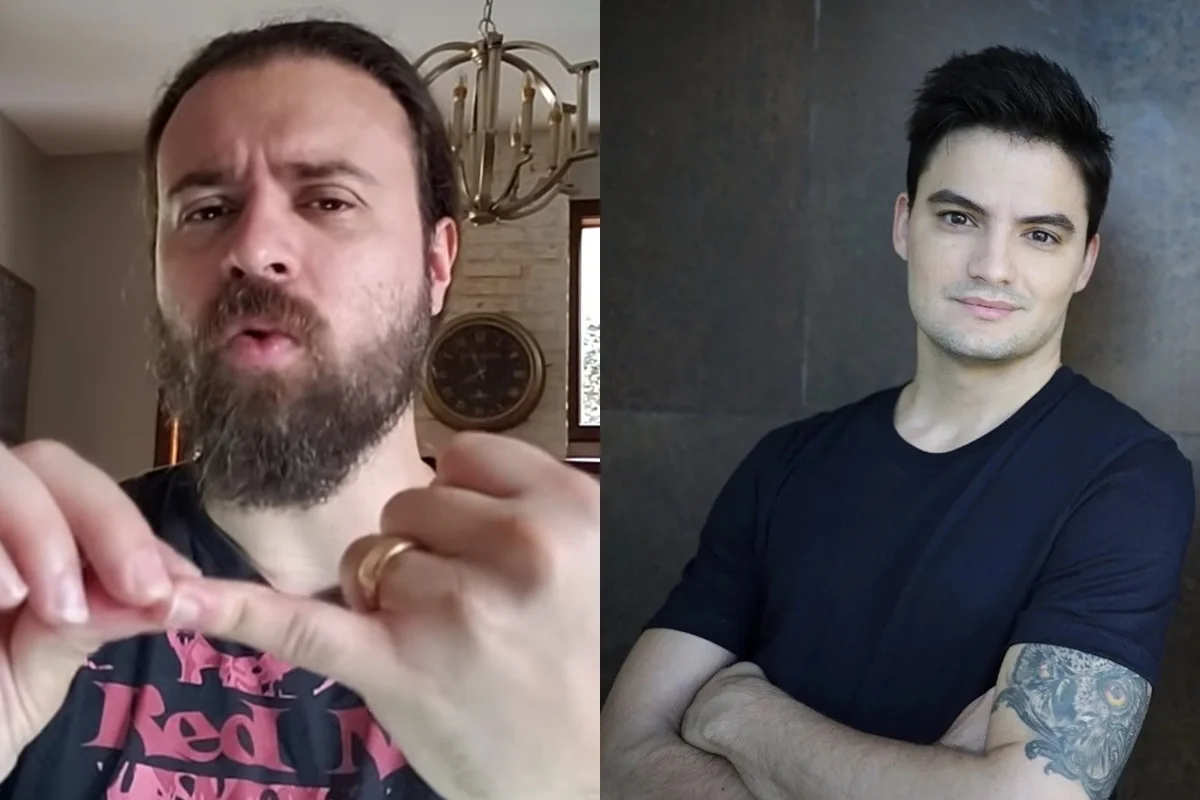 Nando Moura é condenado após chamar Felipe Neto de "cão dos infernos"