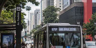 &Ocirc;nibus em S&atilde;o Paulo Foto: