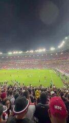 A festa do acesso vista no meio da torcida do Santa Cruz