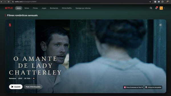 15 filmes eróticos da Netflix cheios de cenas de sexo picantes