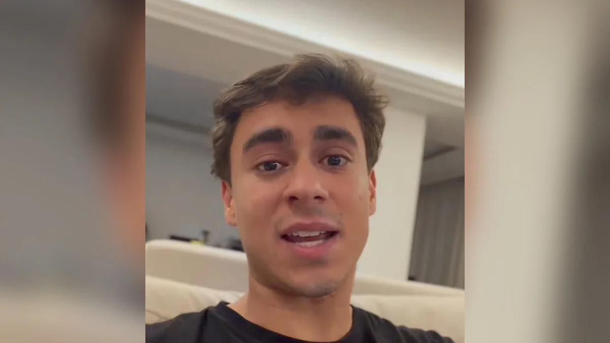 Nikolas faz "react" de vídeo selfie de Lula: "Não consegue, tadinho"