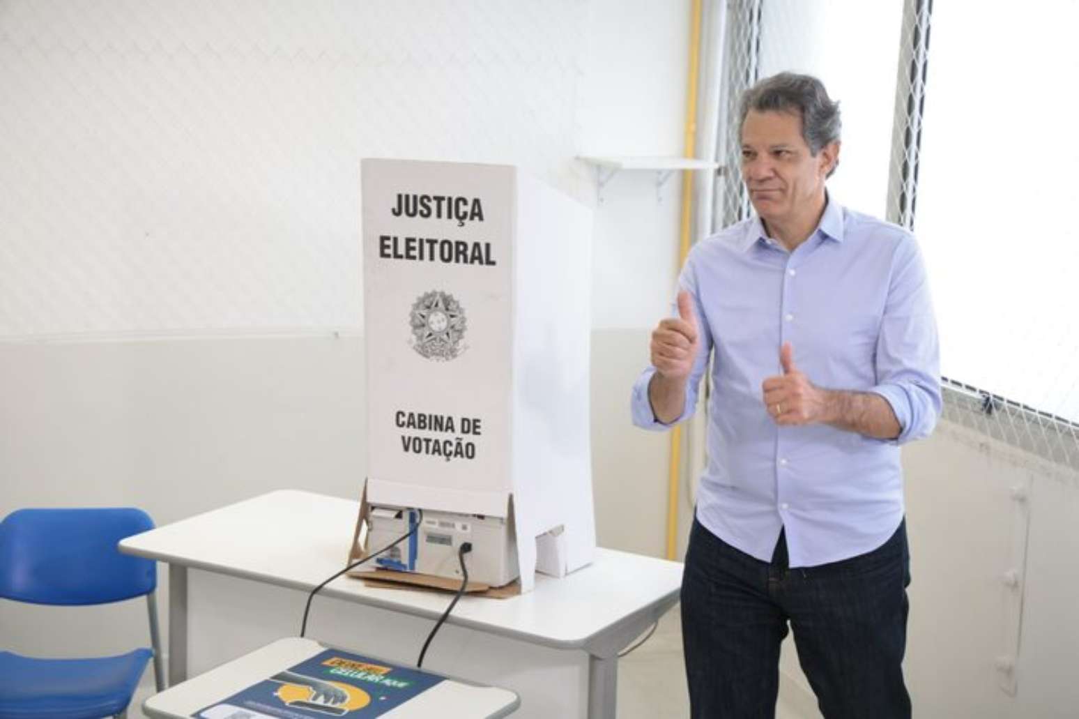 Ex-ministro Fernando Haddad tenta o comando do Pal&aacute;cio dos Bandeirantes em disputa contra o atual governador Tarc&iacute;sio de Freitas (Republicanos)
