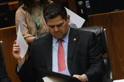 O presidente do Senado, Davi Alcolumbre (União Brasil-AP)