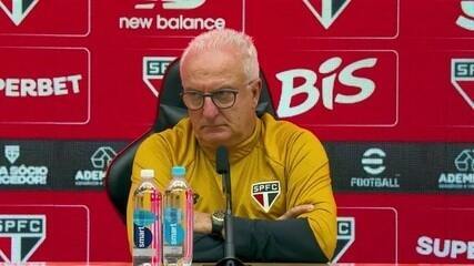 Veja a entrevista coletiva de Dorival Júnior depois da derrota do São Paulo para o Santos