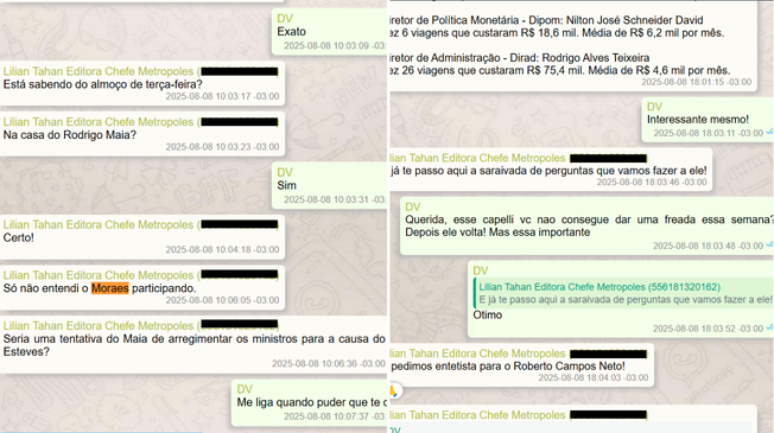 Vorcaro tentou barrar publicação sobre Hugo Motta no Metrópoles e CEO respondeu: 'Essa aí ficou difícil'