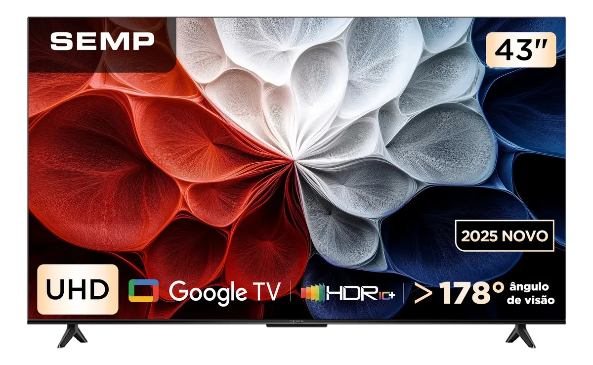 Smart TV Semp 43" 4K S62