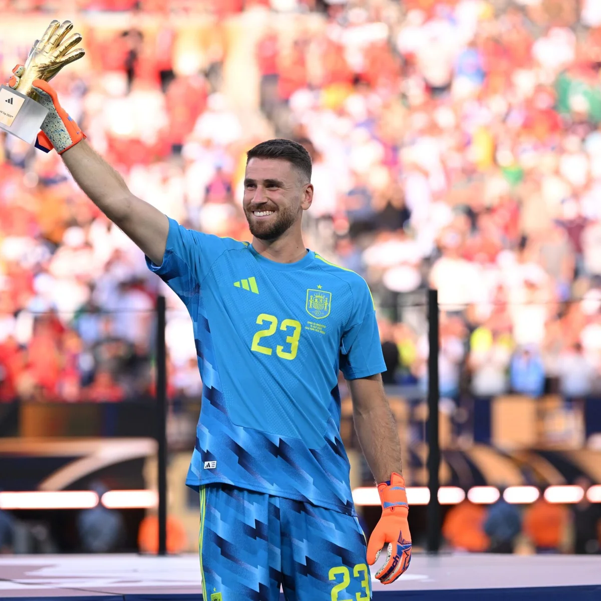 Bola de Ouro: campeão do mundo, Unai Simón é eleito melhor goleiro