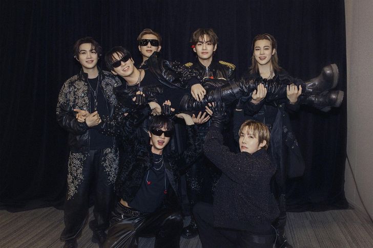 K-pop group BTS / Captured from BTS' X