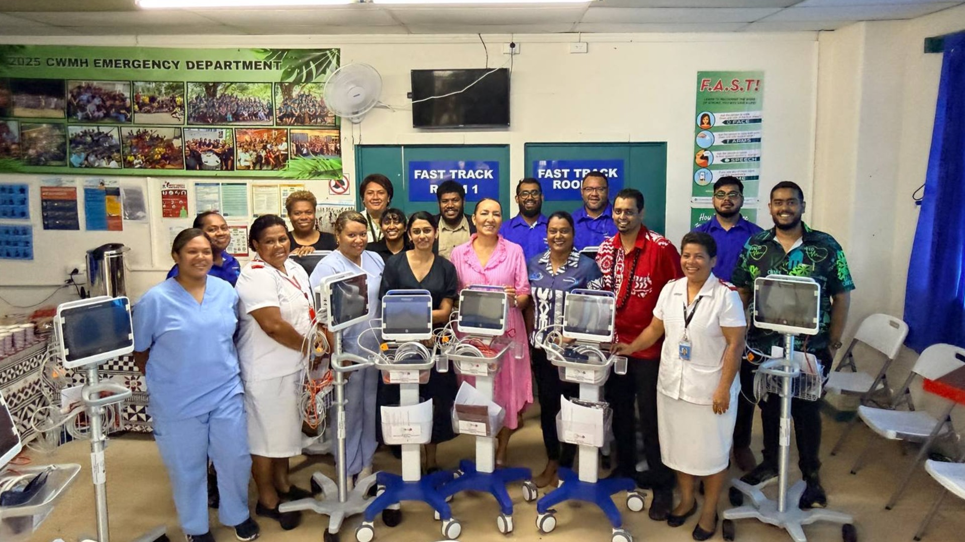 10 patient monitors boost Emergency Department, replacing units installed around 2013