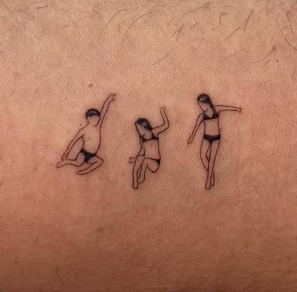 William Bonner fez primeira tatuagem para homenagear os filhos — Foto: Reprodução/ Instagram @realwbonner