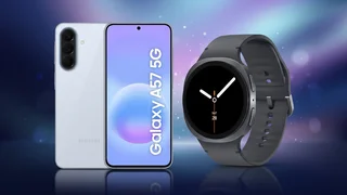 Oferta imperdível coloca Galaxy A57 5G e Galaxy Watch 8 por R$ 2.206