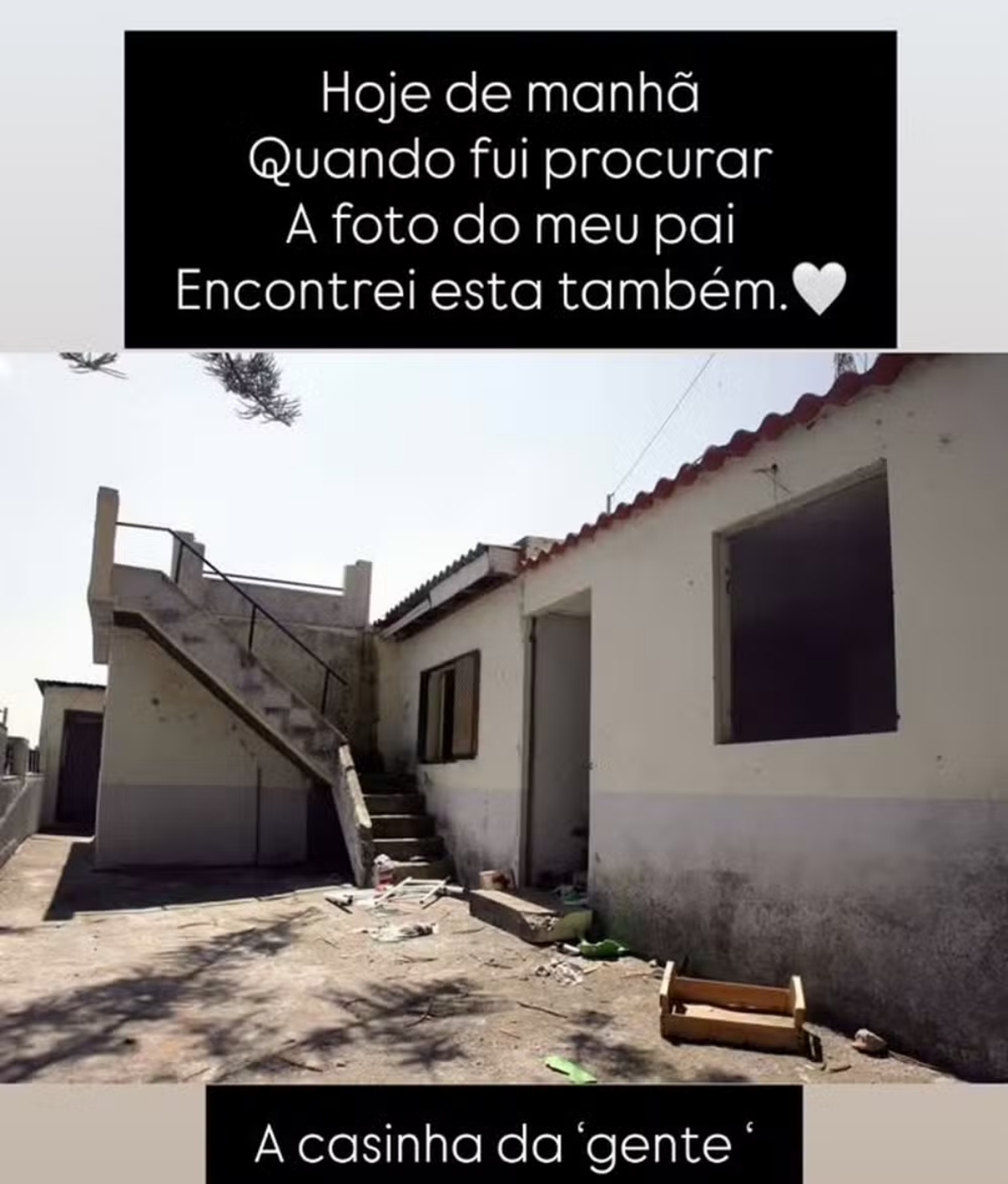 Irmã de Cristiano Ronaldo mostra casa onde craque morou na infãncia